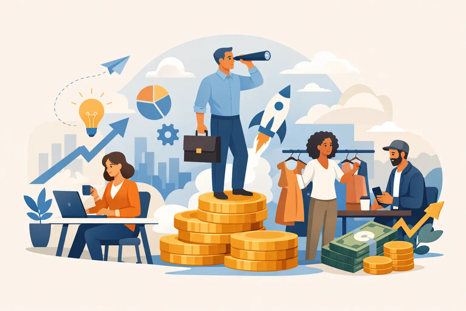How to Be Your Own Boss and Make Money