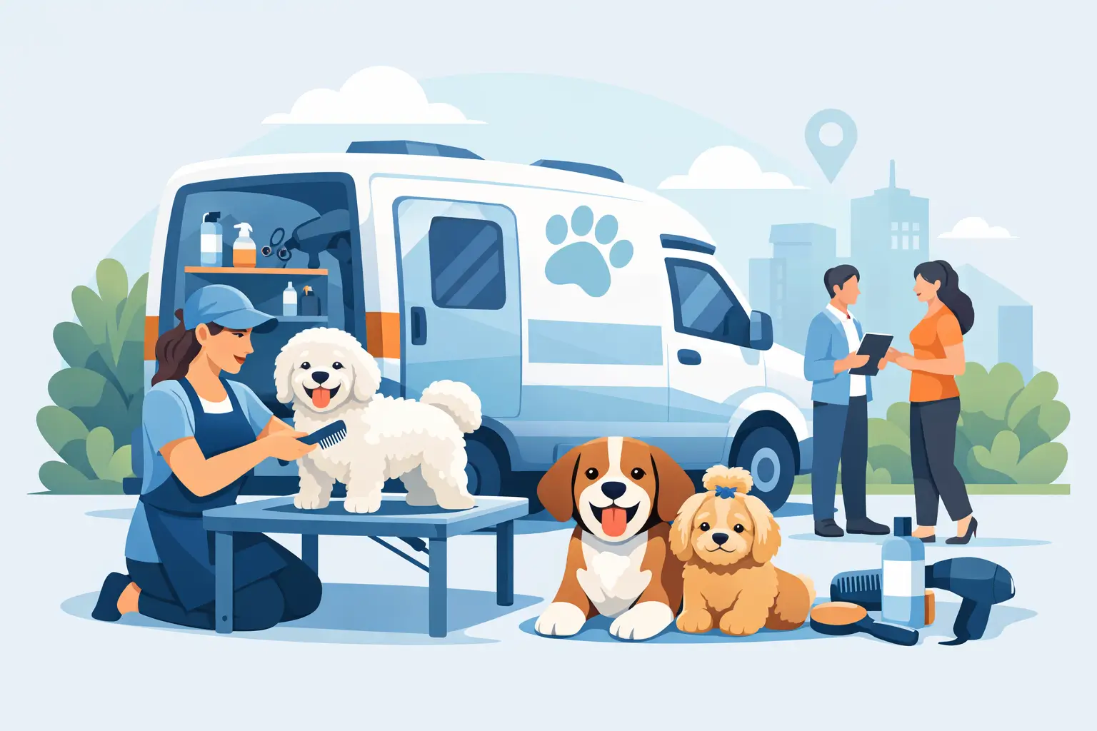 How to Start a Mobile Dog Grooming Business