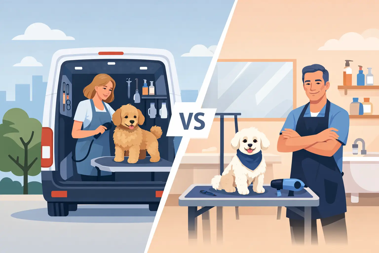 Mobile Grooming vs Salon: Which Business Wins?
