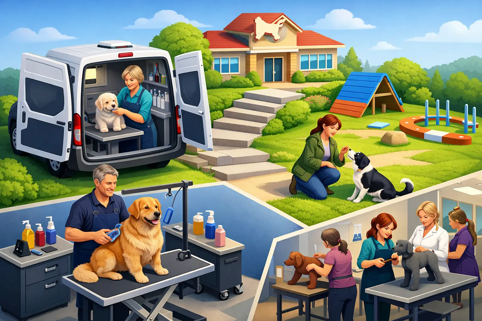 Best Dog Grooming Courses in Ireland and alternative Paths