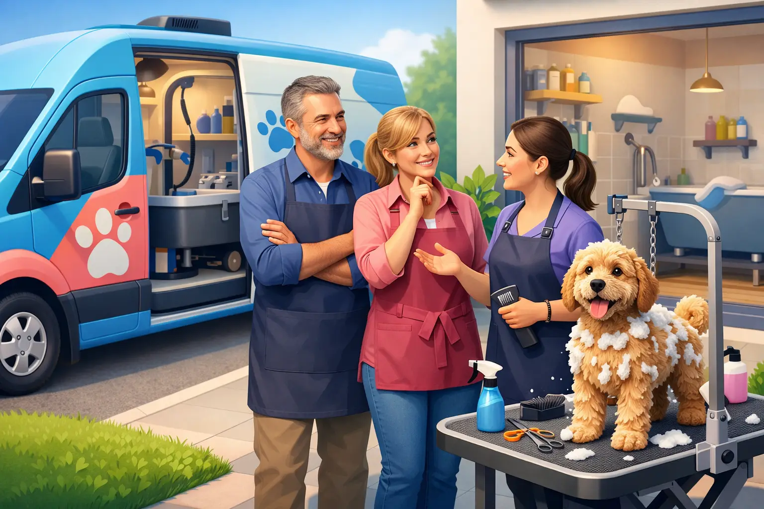 You are Never Too Old to Run a Dog Grooming Franchise?