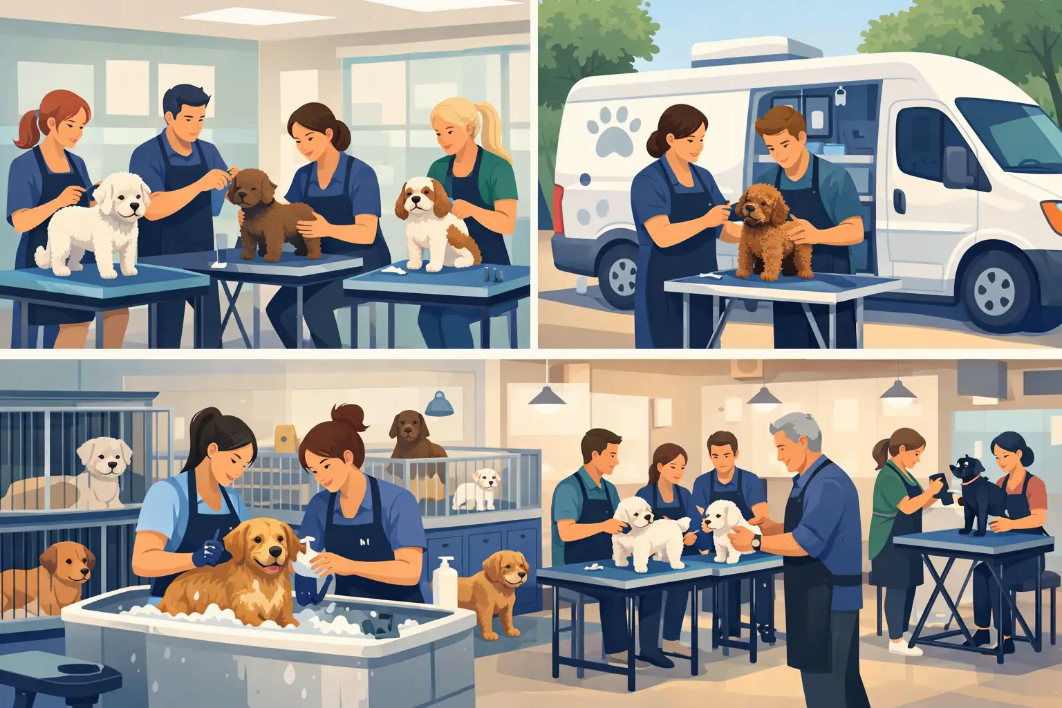 Grooming School or Mobile Franchise: Better Career?