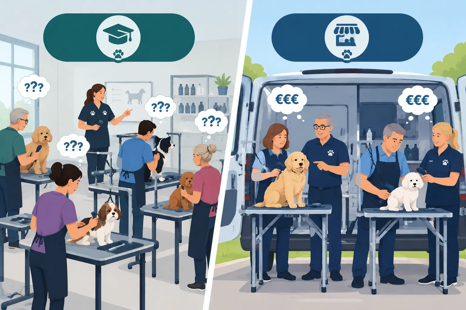 Grooming Academy Versus Franchise: Which Fits You?