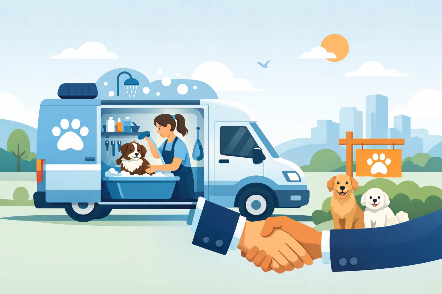 Mobile Dog Grooming Franchise for Sale