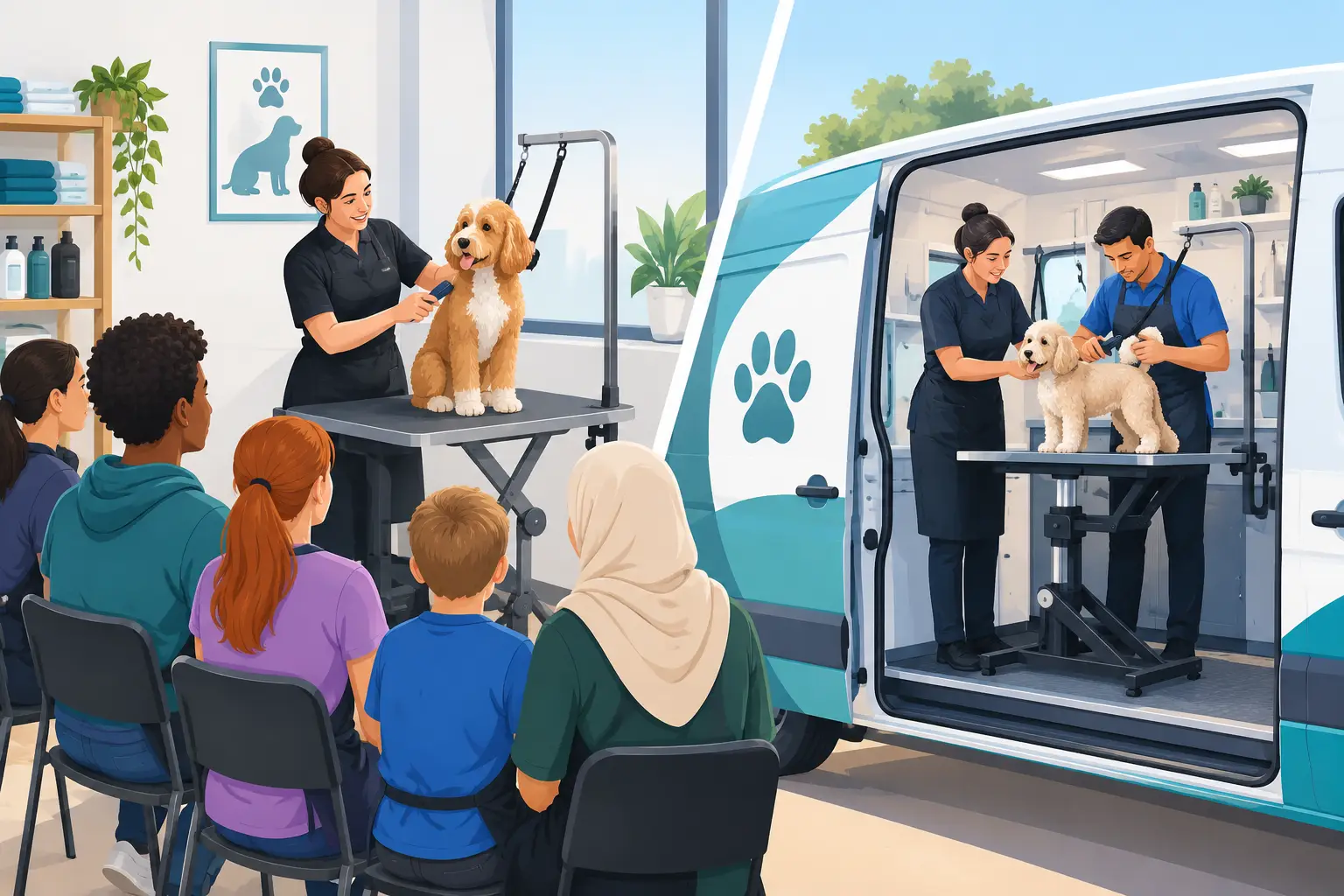 A Grooming Franchise Launch Example That Works