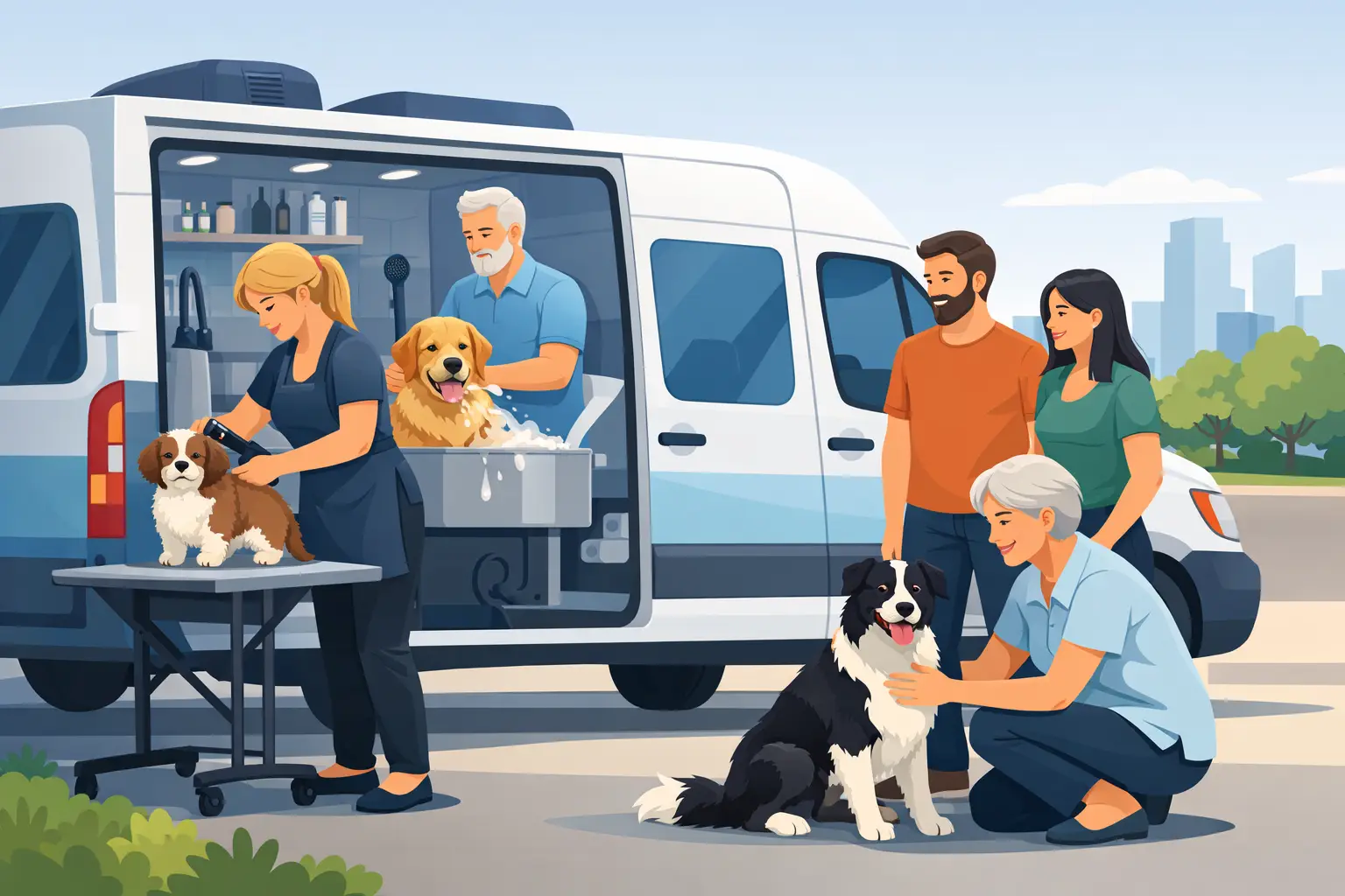 How Grooming Vans Operate in Real Life
