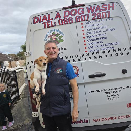 Me, Alfie and my van